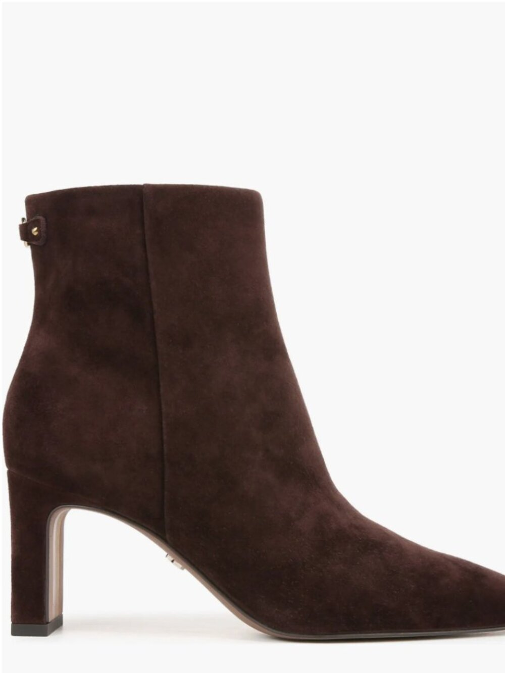 Sam Edelman Saige Suede Bootie in Cafe Noir/Dark Brown, Size 9.5M - Picture 11 of 11